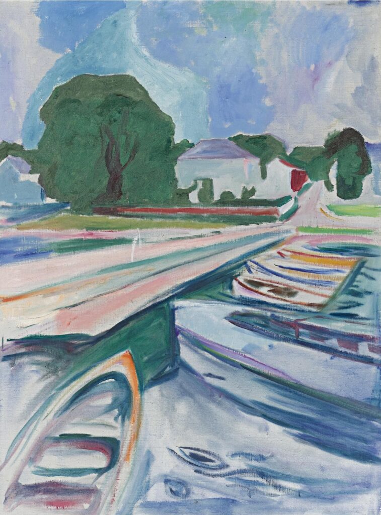 Le pont d’Aasgaardstrand – Edvard Munch Edvard Munch