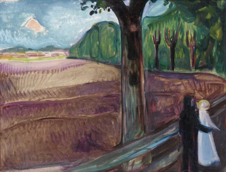 La nuit d’été – Edvard Munch Edvard Munch