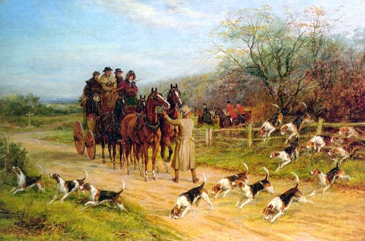 Le chien d’abord, messieurs – Heywood Hardy Heywood Hardy