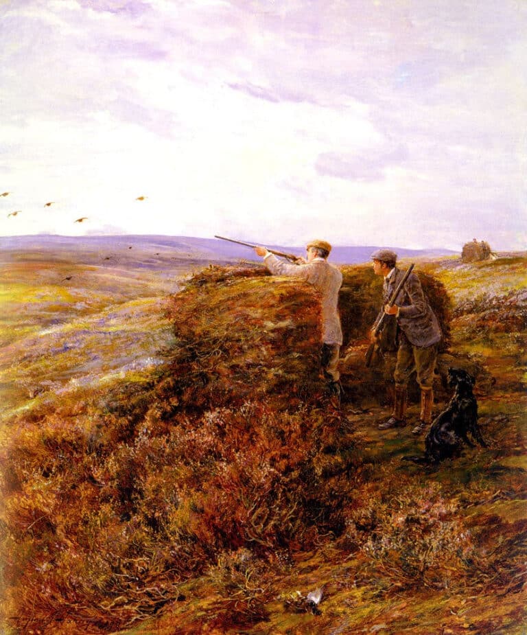 La chasse à la grouse, 1898 – Heywood Hardy Heywood Hardy