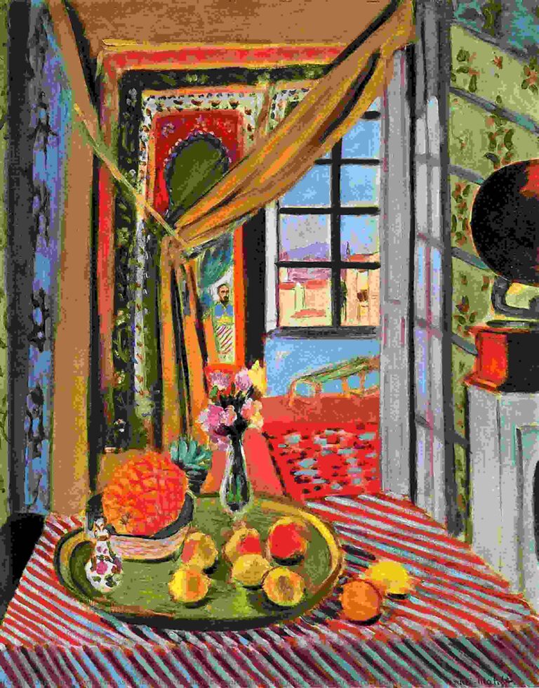 Intérieur avec un phonographe – Matisse Henri Matisse