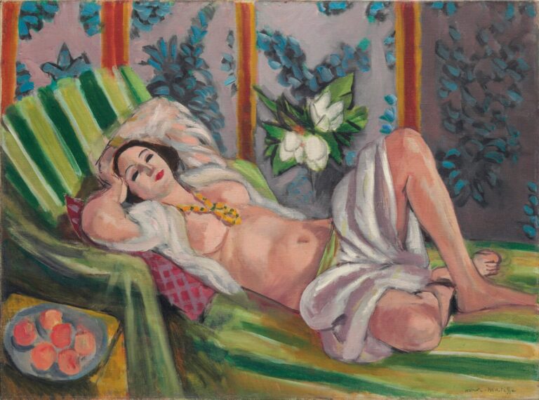 Odalisque avec magnolias – Matisse Henri Matisse