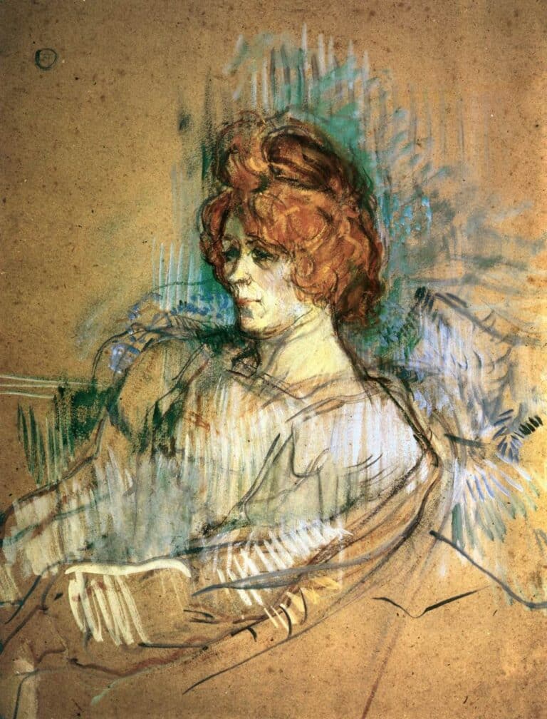 Femme assise – Toulouse Lautrec Henri de Toulouse-Lautrec