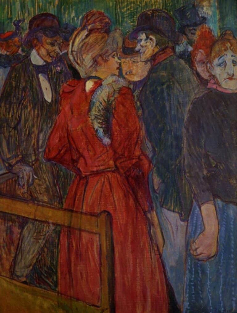 Au Moulin de la Galette – Toulouse Lautrec Henri de Toulouse-Lautrec