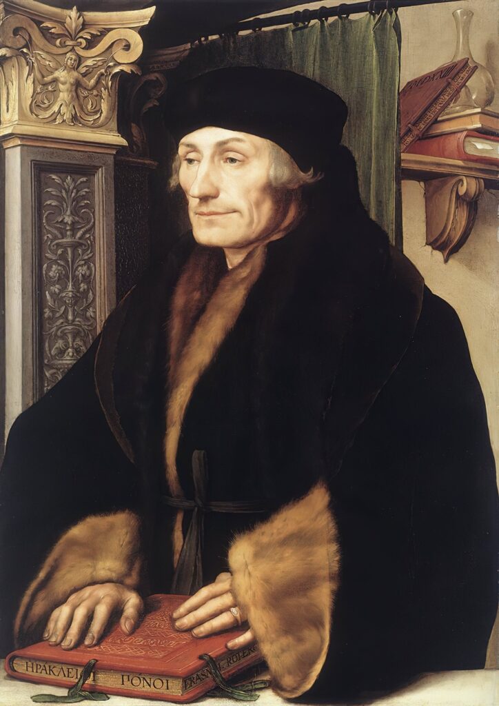 Portrait d’Erasmus – Hans Holbein le Jeune Hans Holbein le Jeune