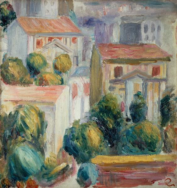 Maison à Cagnes – Pierre-Auguste Renoir Pierre-Auguste Renoir