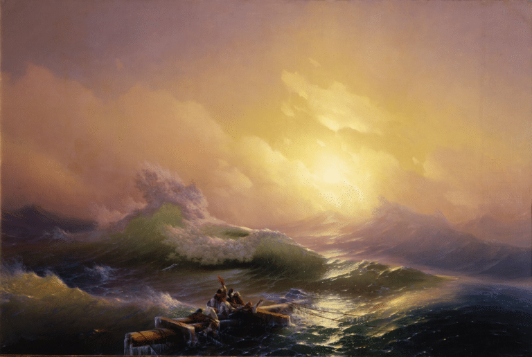 La Neuvième Vague – Ivan Aïvazovski Ivan Aïvazovski