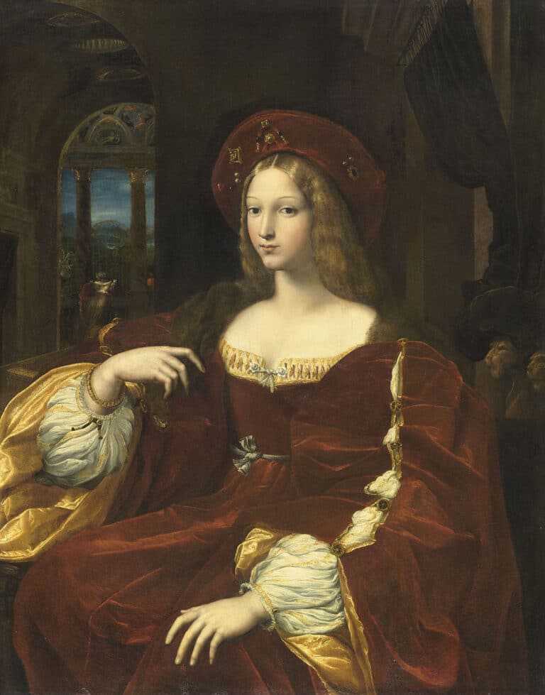 Portrait d’Isabelle de Requesens – Raphaël (peintre) Raffaello Sanzio