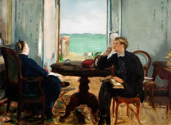 Intérieur à Arcachon – Edouard Manet Édouard Manet