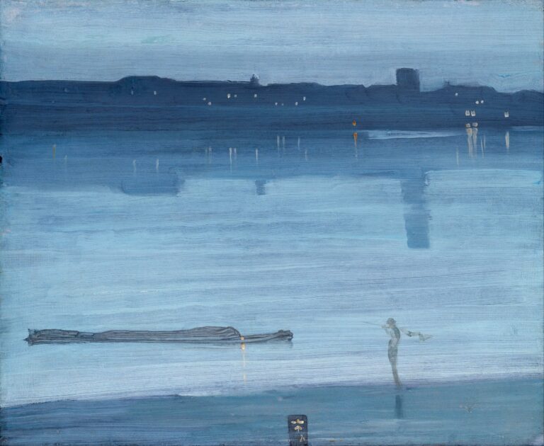 Nocturne : Bleu et argent – Chelsea – James Abbott McNeill Whistler James Abbott McNeill Whistler