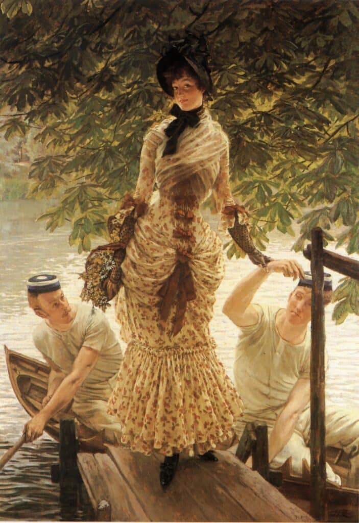 Sur la Tamise, 1882 – James Tissot James Tissot