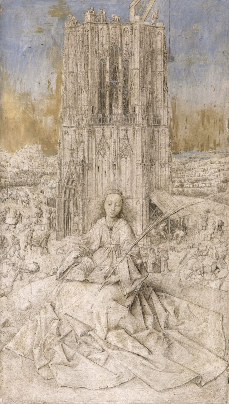 Sainte-Barbe – Jan Van Eyck Jan Van Eyck