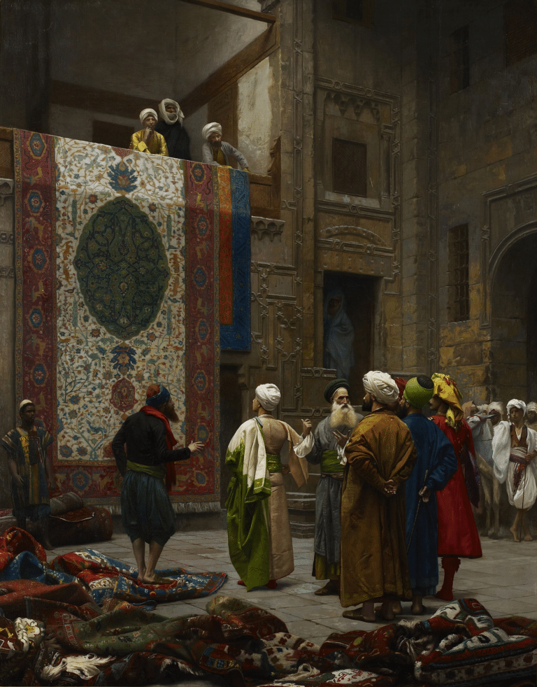 Marchand de tapis au Caire – Jean-Léon Gérôme Jean-Léon Gérôme