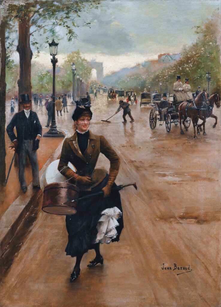 La Modiste Sur Les Champs Elysées – Jean Béraud Jean Béraud