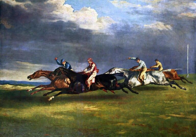 Le Derby d’Epsom – Théodore Géricault Théodore Géricault
