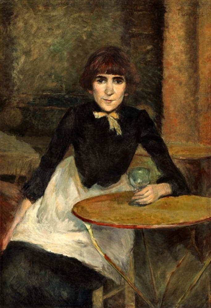 Portrait de Jeanne Wenz – Toulouse Lautrec Henri de Toulouse-Lautrec