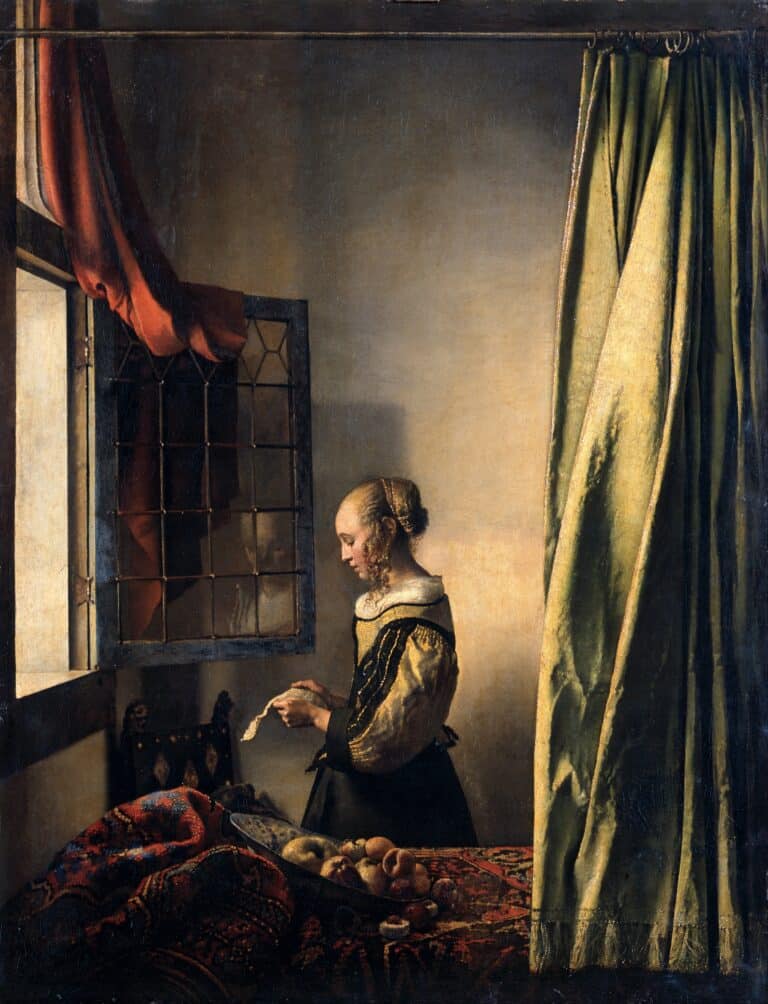La Liseuse à la fenêtre – Johannes Vermeer Johannes Vermeer