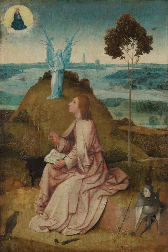Saint Jean l’Évangéliste à Patmos – Jérôme Bosch Jérôme Bosch