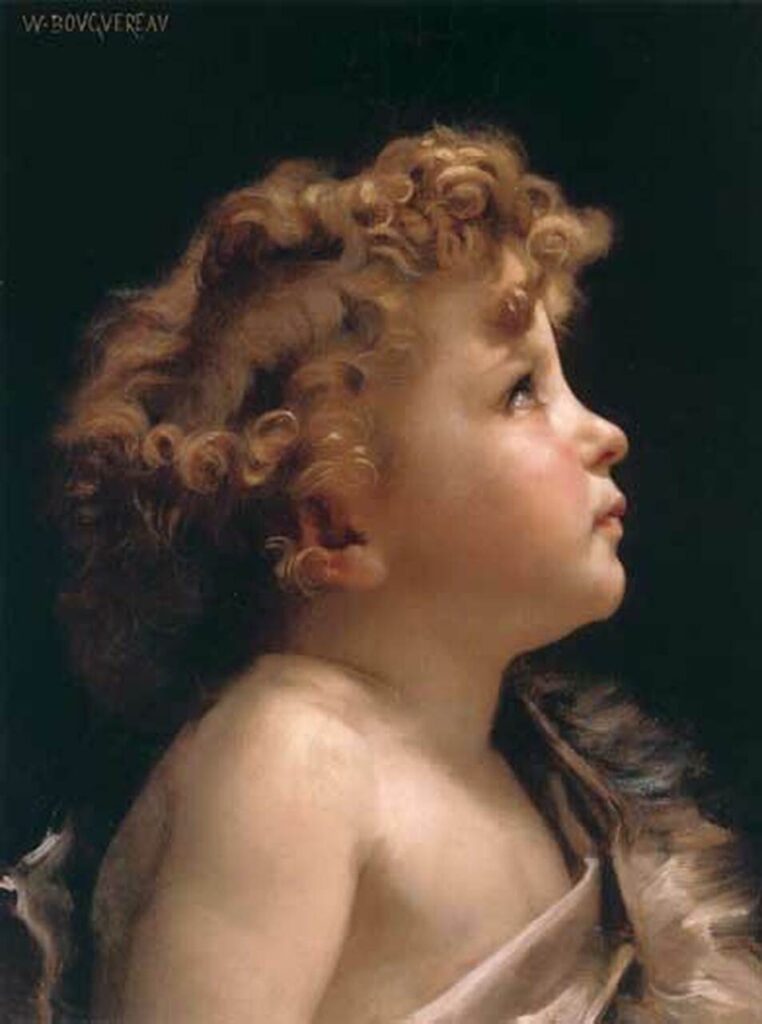 Saint Jean Baptiste en tant qu’enfant – William Bouguereau William Bouguereau