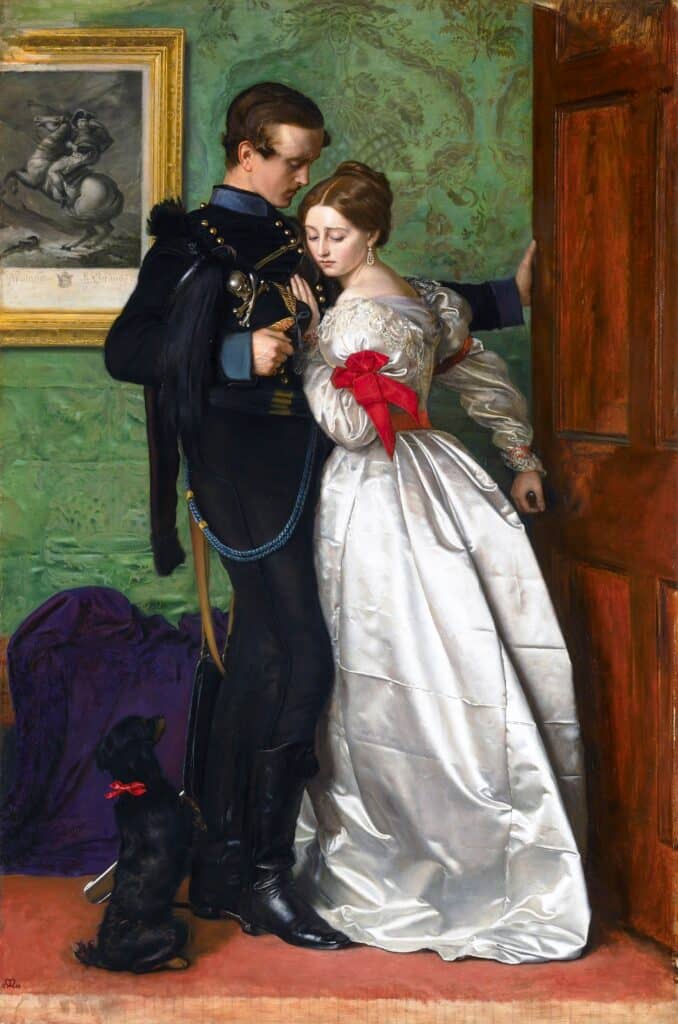 Le Brunswickois noir – John Everett Millais John Everett Millais