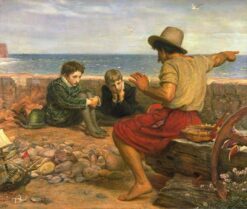 L’enfance de Raleigh – John Everett Millais John Everett Millais