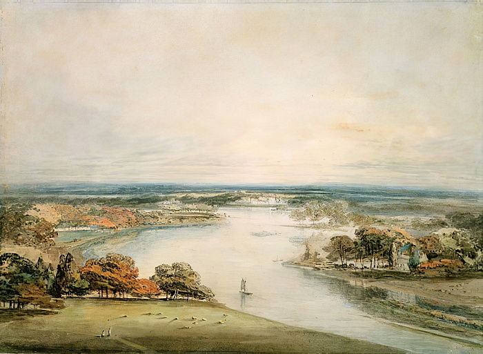 La Tamise depuis Richmond – William Turner William Turner