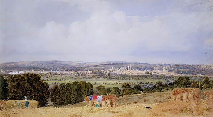 Oxford depuis la colline de Hinksey – William Turner William Turner