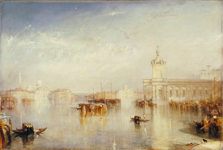 Les Dogana San Giorgio Citella – William Turner William Turner