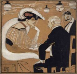 1er mai au Kursall, 1907 – Juan Gris Juan Gris