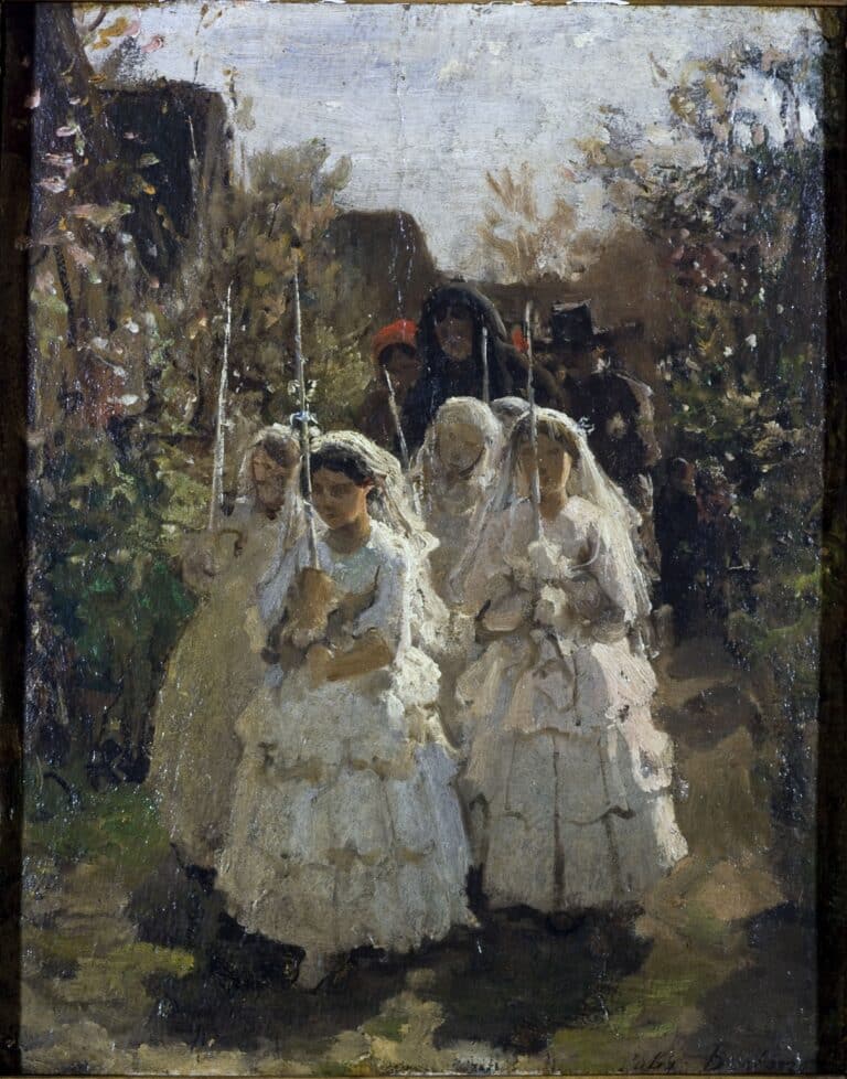 Les communiants de Courrières – Jules Breton Jules Breton