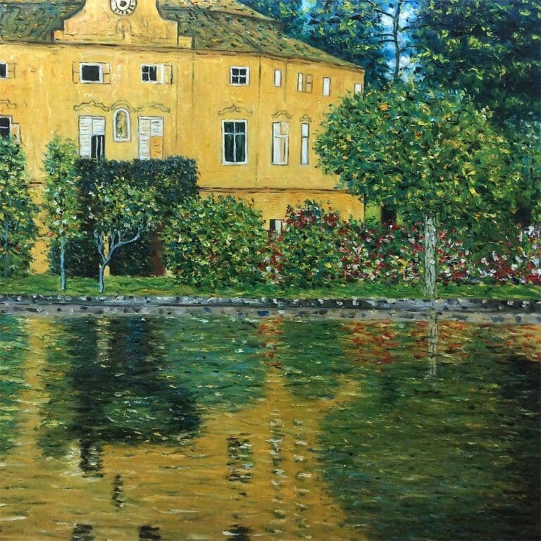 Schloss Kammer sur l’Attersee IV – Gustav Klimt Gustav Klimt