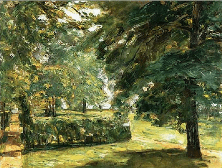 Les jardins de haies de Wannsee à l’est – Max Liebermann Max Liebermann