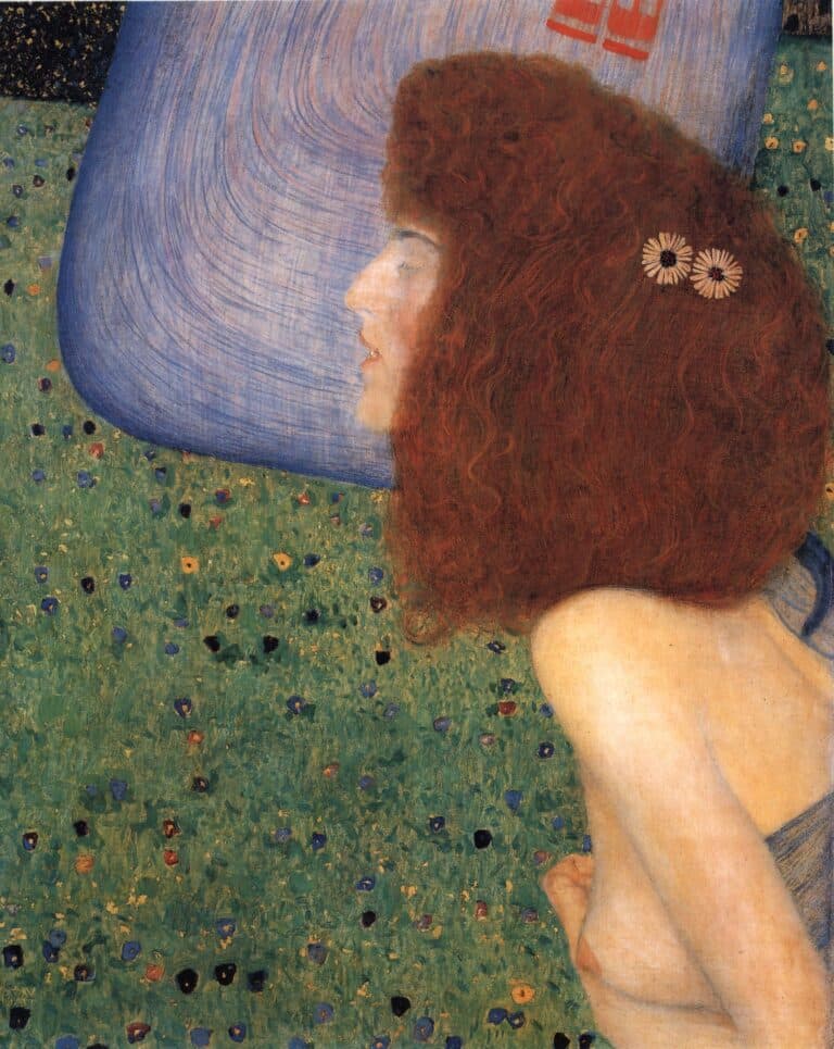 La jeune fille au voile bleu – Gustav Klimt Gustav Klimt