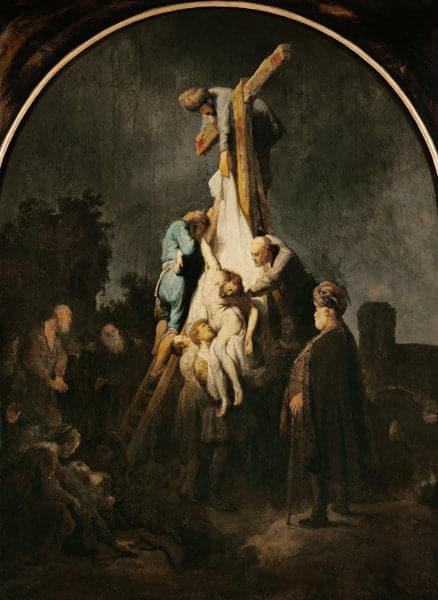 Mise en croix Christ – Rembrandt van Rijn Rembrandt van Rijn