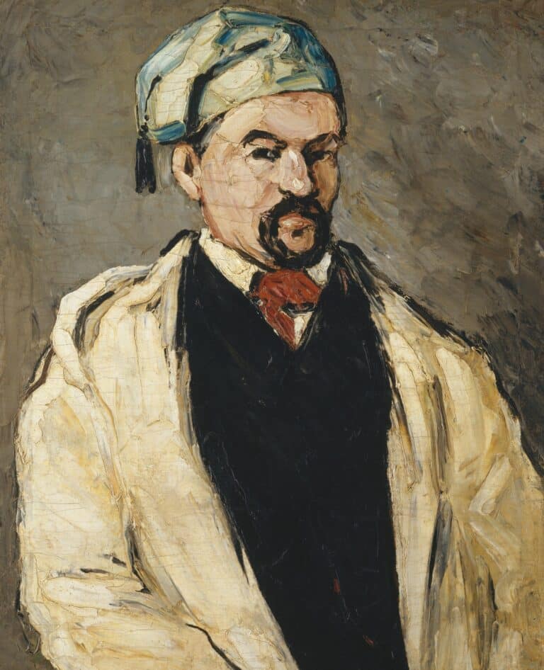 Portrait d’un homme à la casquette bleue – Paul Cézanne Paul Cézanne