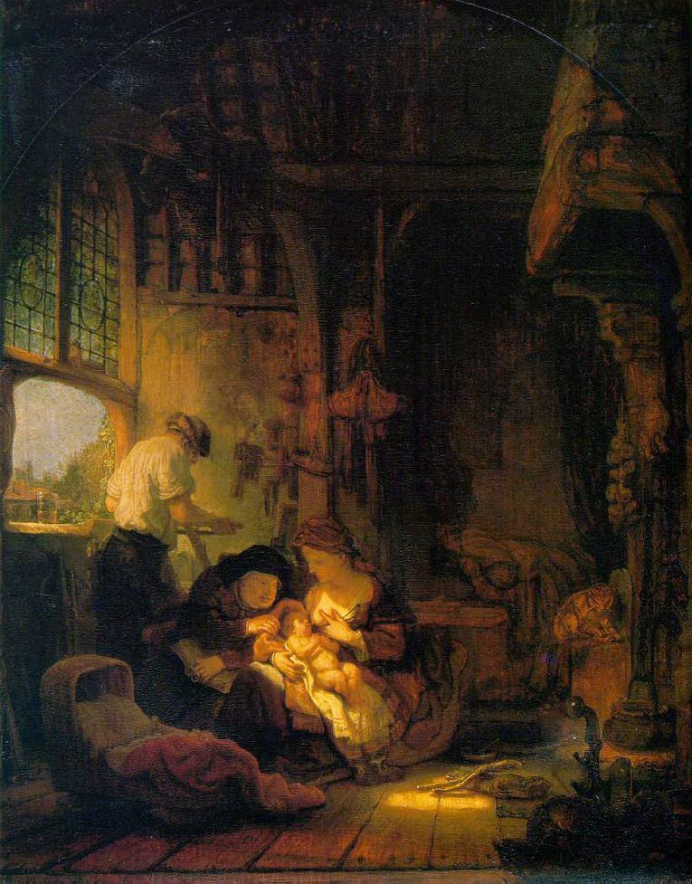 La famille de Zimmermann Joseph (ou : la Sainte Famille) – Rembrandt van Rijn Rembrandt van Rijn