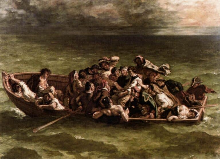 Le Naufrage de don Juan – Eugène Delacroix Eugène Delacroix