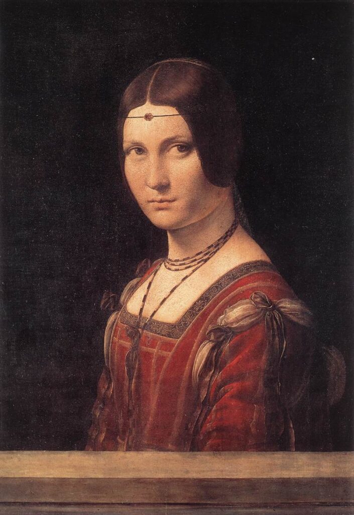 La Belle Ferronnière – Léonard de Vinci Léonard de Vinci