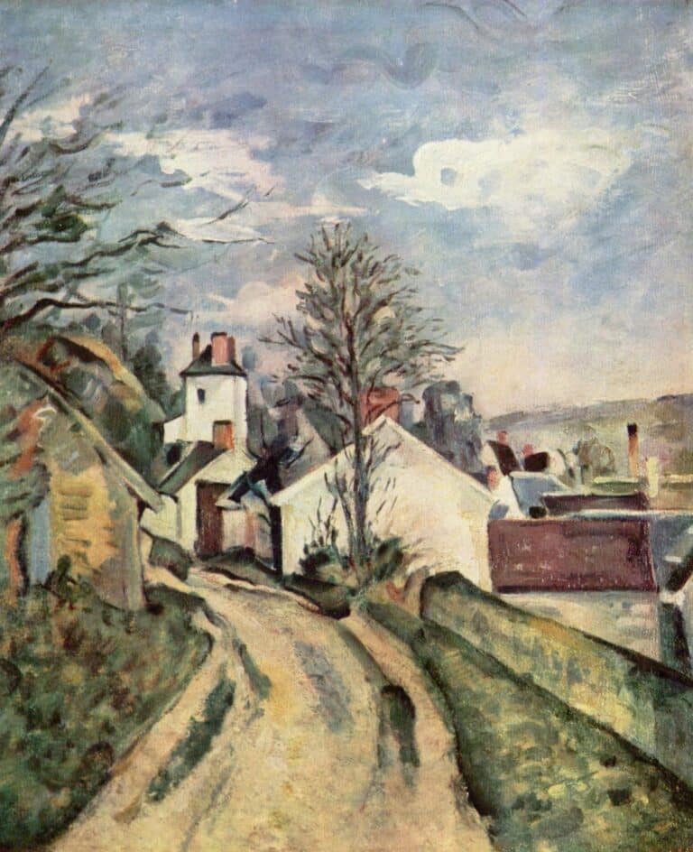 La Maison du docteur Gachet à Auvers – Paul Cézanne Paul Cézanne
