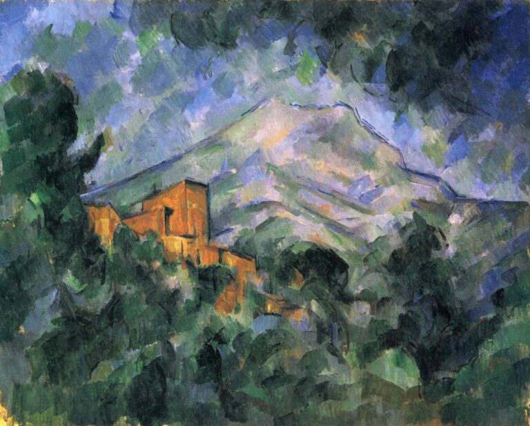 La Montagne Sainte-Victoire et Château Noir – Paul Cézanne Paul Cézanne