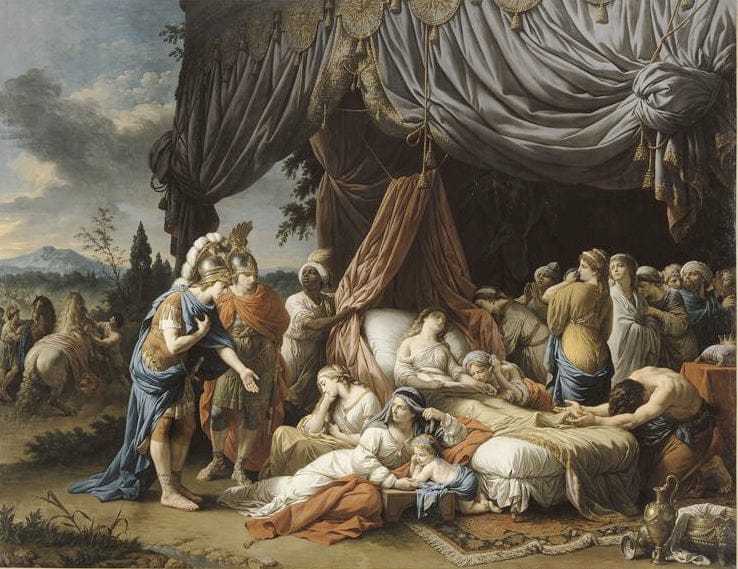 La mort de la femme de Darius, Lagrenée – Louis Jean François Lagrenée Louis Jean François Lagrenée