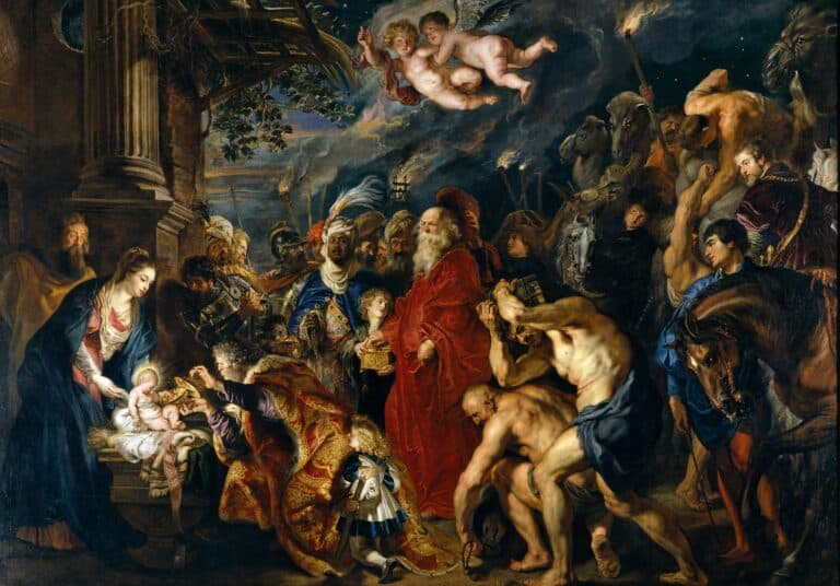 Adoration des mages – Peter Paul Rubens Peter Paul Rubens