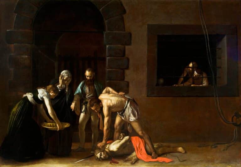 La Décollation de saint Jean-Baptiste – Caravage Le Caravage
