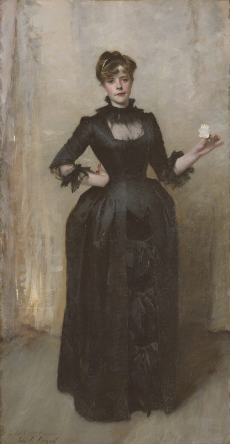 Dame à la rose – John Singer Sargent John Singer Sargent