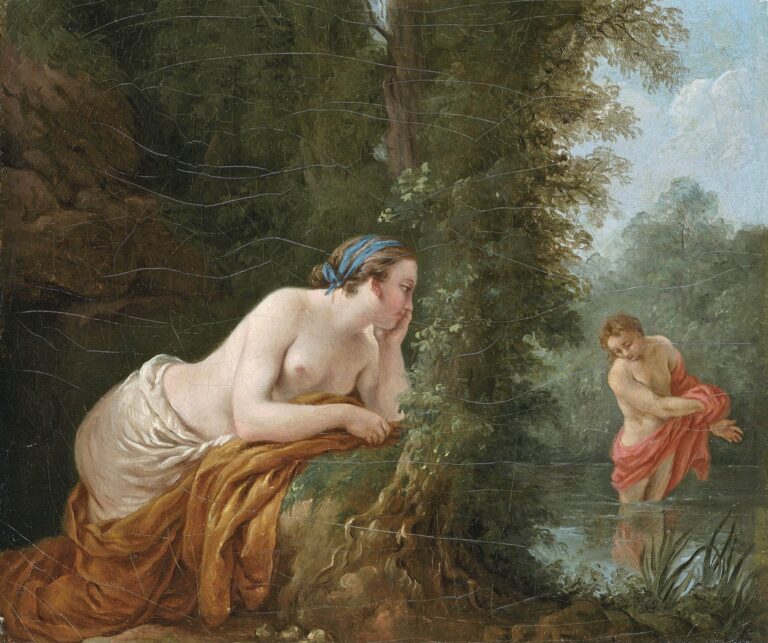 Echo et Narcisse – Louis Jean François Lagrenée Louis Jean François Lagrenée