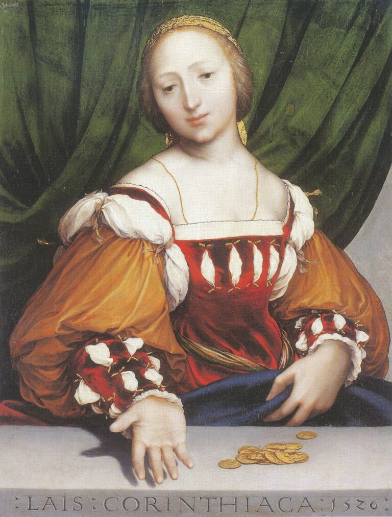 Lais de Corinthe – Hans Holbein le Jeune Hans Holbein le Jeune