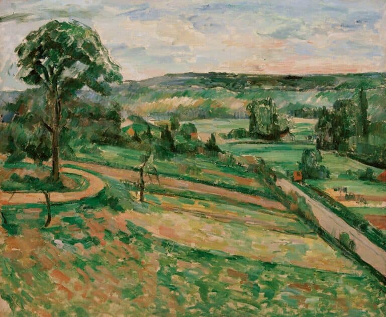 Arbre au détour d’un virage – Paul Cézanne Paul Cézanne