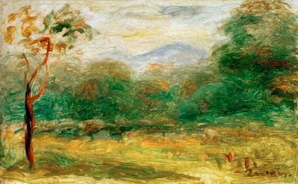 Paysage dans le sud de la France – Pierre-Auguste Renoir Pierre-Auguste Renoir