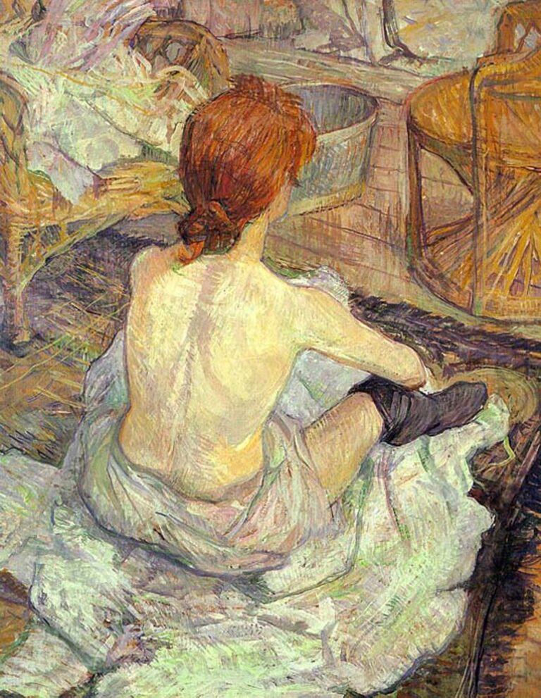 La Toilette – Toulouse Lautrec Henri de Toulouse-Lautrec