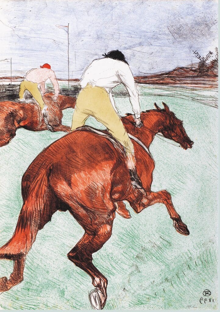 Le Jockey – Toulouse Lautrec Henri de Toulouse-Lautrec